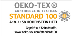 Oeko-tex Standard 100 A18-1158 HOHENSTEIN HTTI
