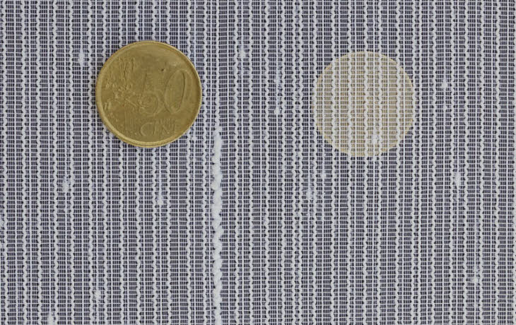 Dreher Gardinen-Stores weiß , 3008 grobe Struktur Trevira CS flammenhemmend DIN4102B1 mit Bleiband