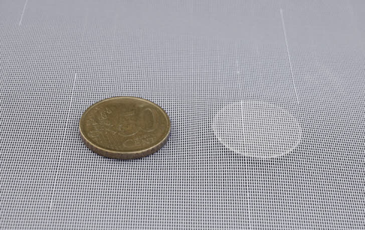 Gardinen-Stores Dreher weiß , 3003 sehr feine Struktur mit Streifen Trevira CS flammenhemmend DIN4102B1 mit Bleiband