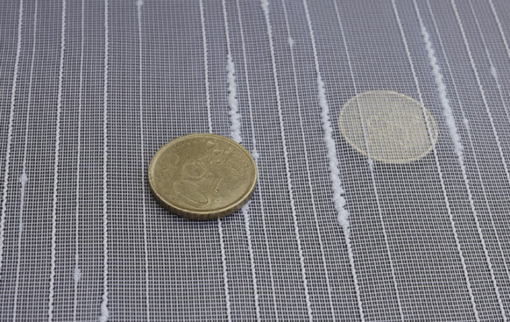 Dreher Gardinen-Stores weiß , 3007 Flamme Streifen Trevira CS flammenhemmend DIN4102B1 mit Bleiband