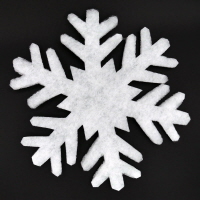 Schneeflocken aus Schneematte groß ca. 29 cm x ca. 2 cm