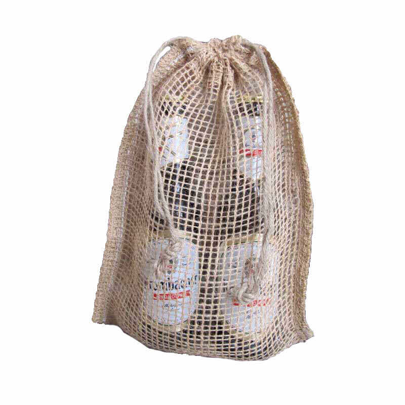 Jutesäcke aus Netz (Lino)
