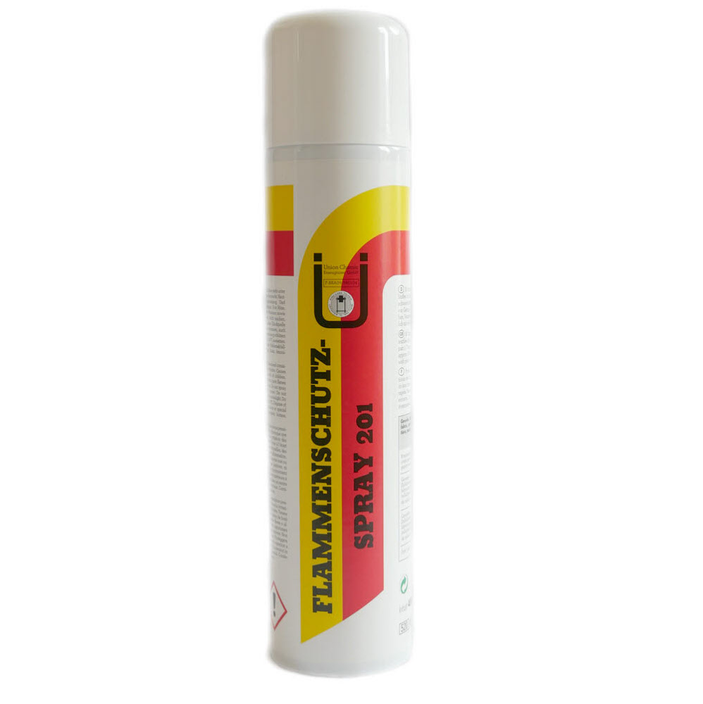Flammschutzspray nach DIN4102B1 für saugende Stoffe