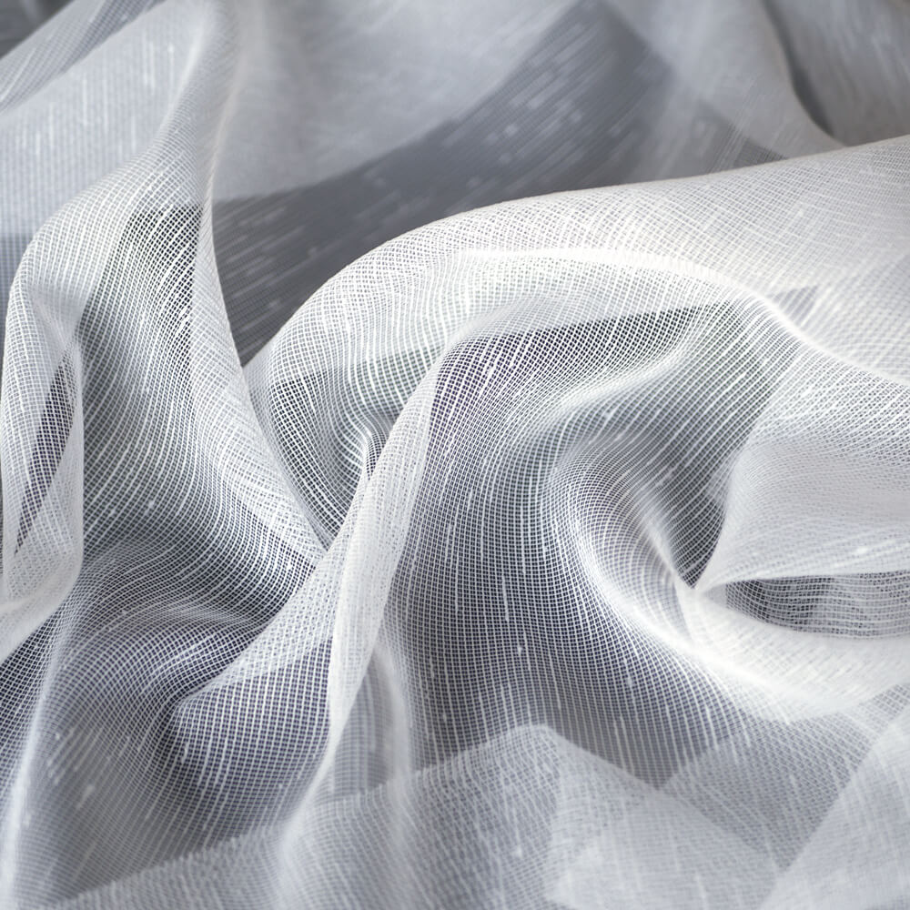 Stores weiß schwer entflammbar