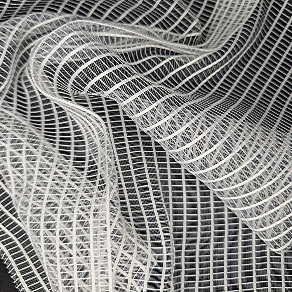 Columbus Gardinen Stores mit grober Netzoptik