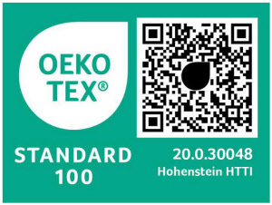 OEKO-TEX® STANDARD 100 Hohenstein HTTI 20.0.30048