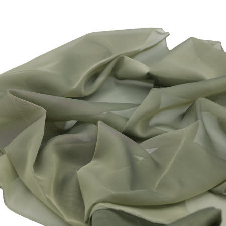 Voile Transparenz Farbe olive