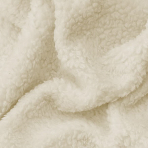 Kunstfell gelockt Lamm Baumwolle