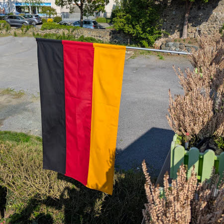 Fahne Deutschland ca. 1,40 m x 0,85 m