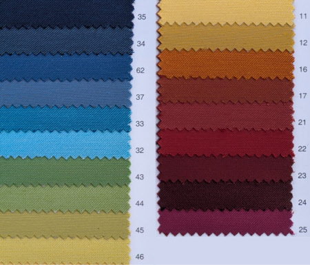 Elite Satin Farbkarte