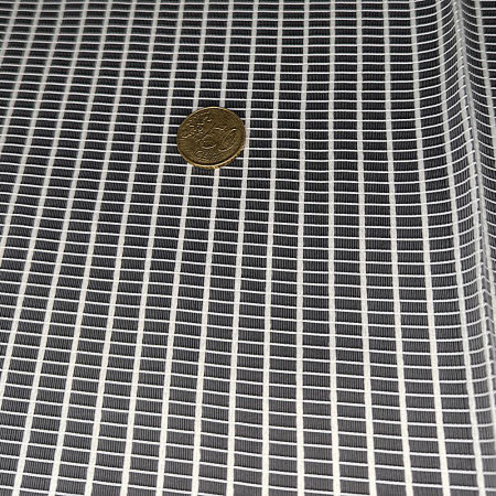 Gardinenstores grobe Netz-Streifen-Struktur 