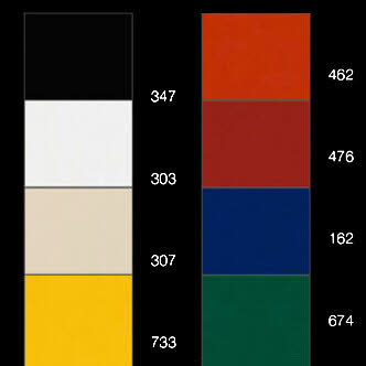 Farbkarte Lackfolie 150 µm