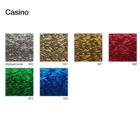 Lurex Satin Casino Farben schwer entflammbar DIN EN13501-1