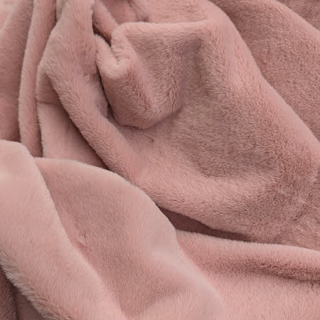 Qualität/Farbe/Preis: 3,50  € Kunstfell Fellplüsch super weich 10 mm Flor rosa