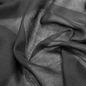 Schleier-Nessel Farbe schwarz aus Polyester FR