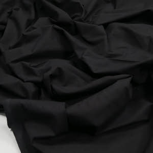 Cottana Baumwollstoff in schwarz