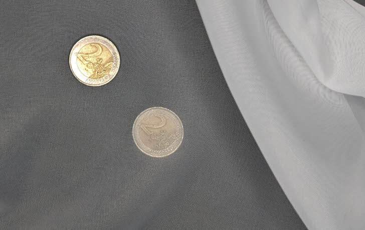 Gardinen Voile 51116 weiß, feiner Stores, Polyester FR flammenhemmend DIN4102B1 mit Bleiband